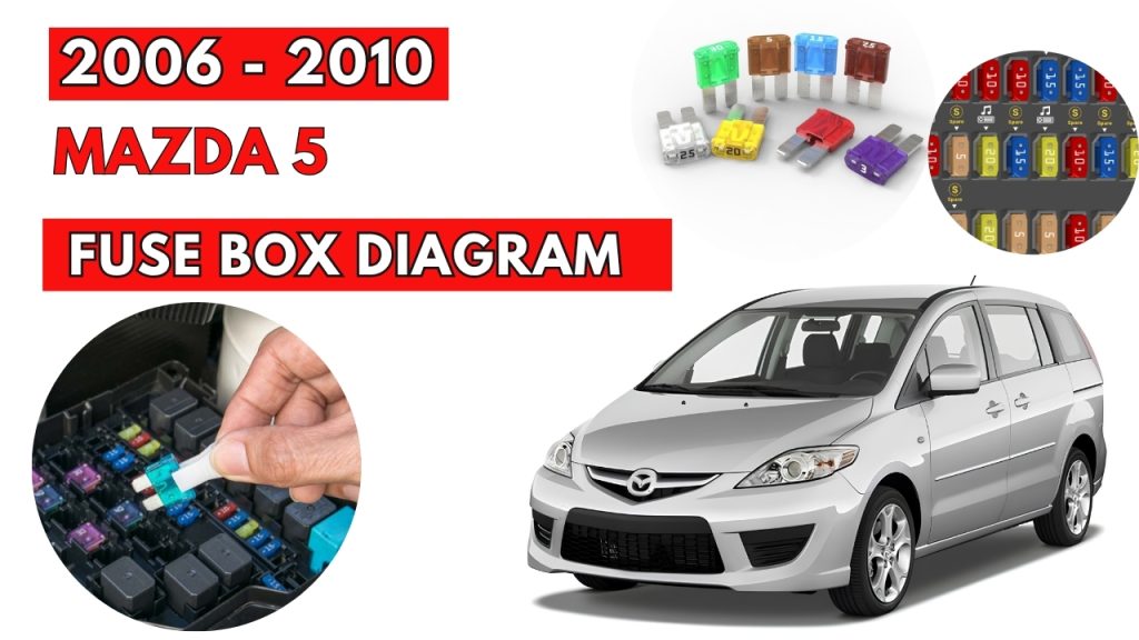 Mazda 5 (2006 - 2010) Fuse Box Location & Diagrams