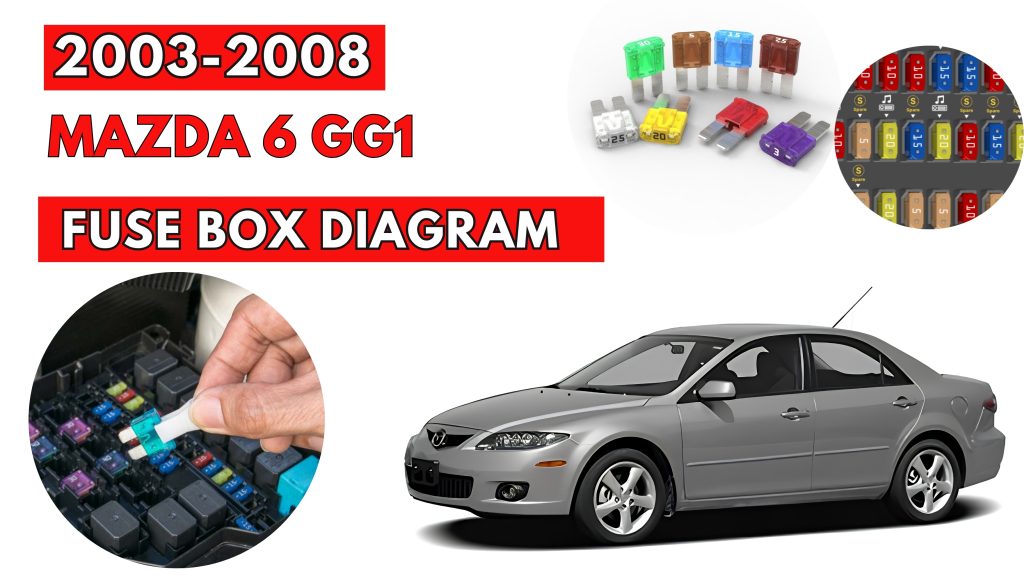Mazda 6 GG1 (2003 - 2008) Fuse Box Location & Diagrams