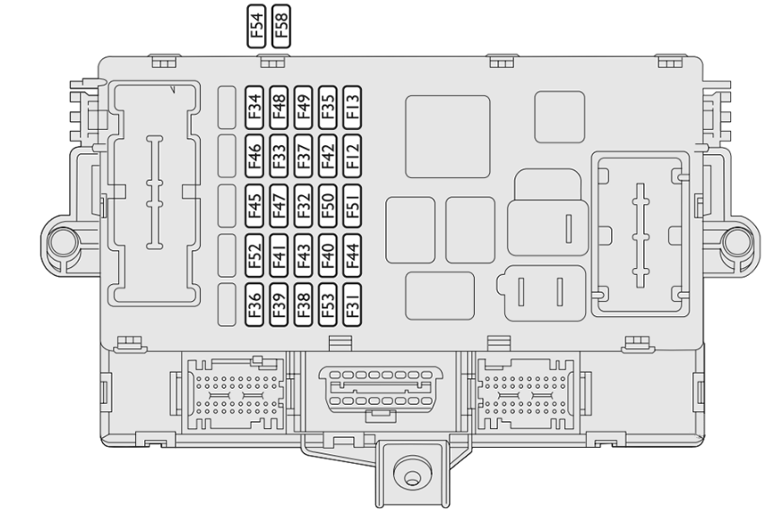 Passenger Compartment Fuse Box Diagram