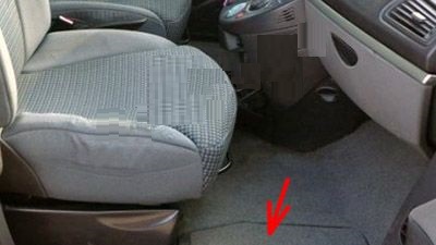 Passenger Compartment Fuse Box Location Fig 4