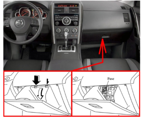 Passenger Compartment Fuse Panel Location