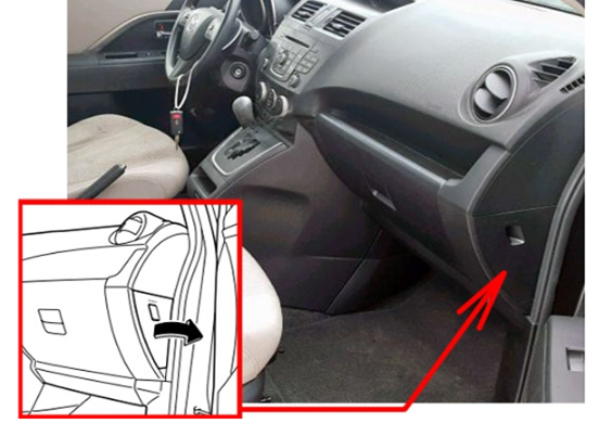 Passenger Compartment Location