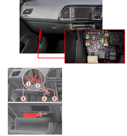 Passenger Compartment Right-hand drive vehicles