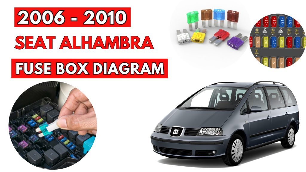 SEAT Alhambra (2006 - 2010) Fuse Box Location & Diagrams