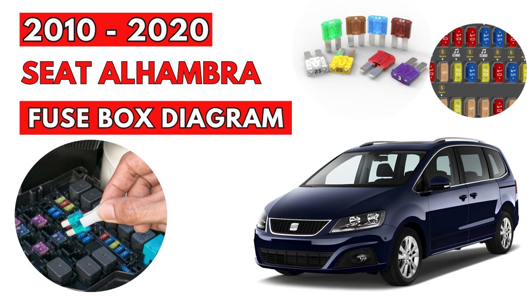 SEAT Alhambra (2010 - 2020) Fuse Box Location & Diagrams