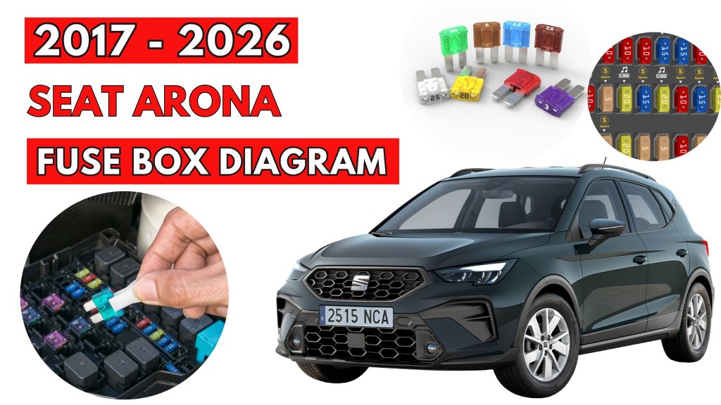 SEAT Arona (2017 - 2026) Fuse Box Location & Diagrams Fig