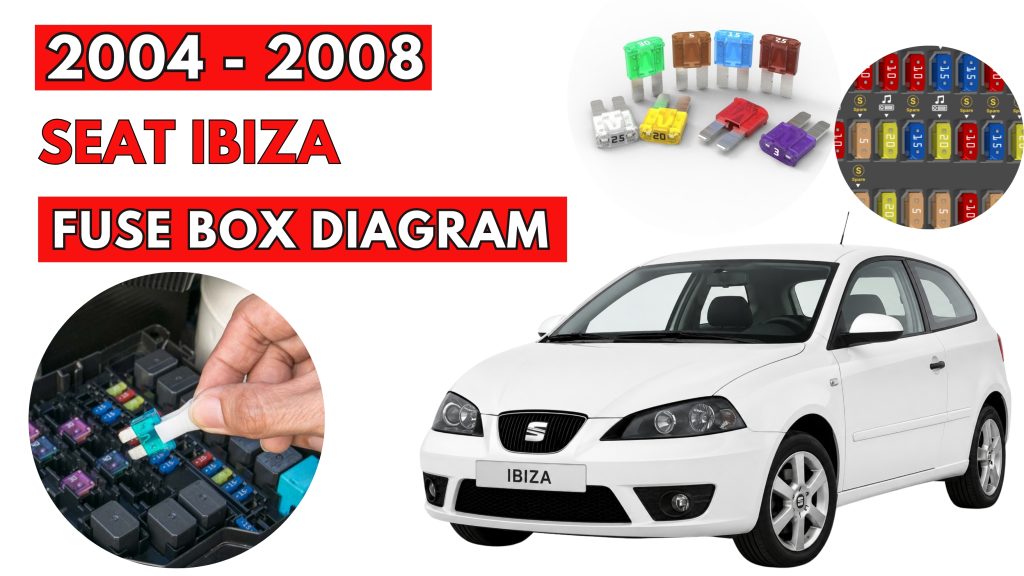 SEAT Ibiza (2004 - 2008) Fuse Box Location & Diagrams