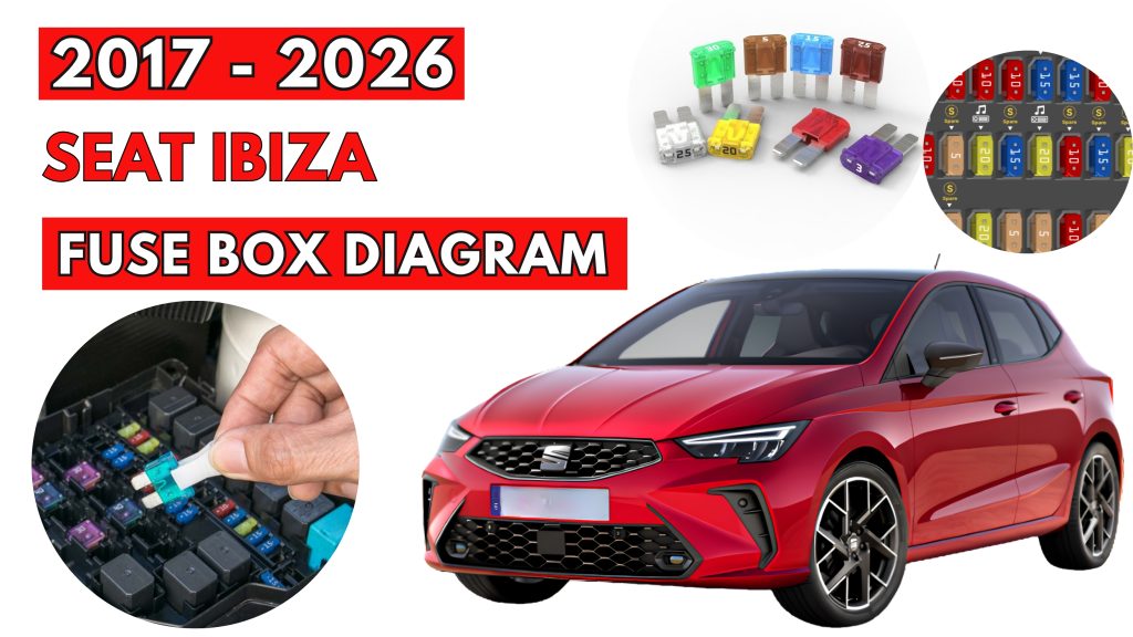 SEAT Ibiza (2017 - 2026) Fuse Box Location & Diagrams Fig
