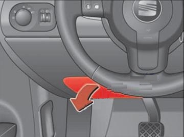 SEAT Toledo (2005 - 2008) Passenger Compartment Fuse Box Location Fig 2