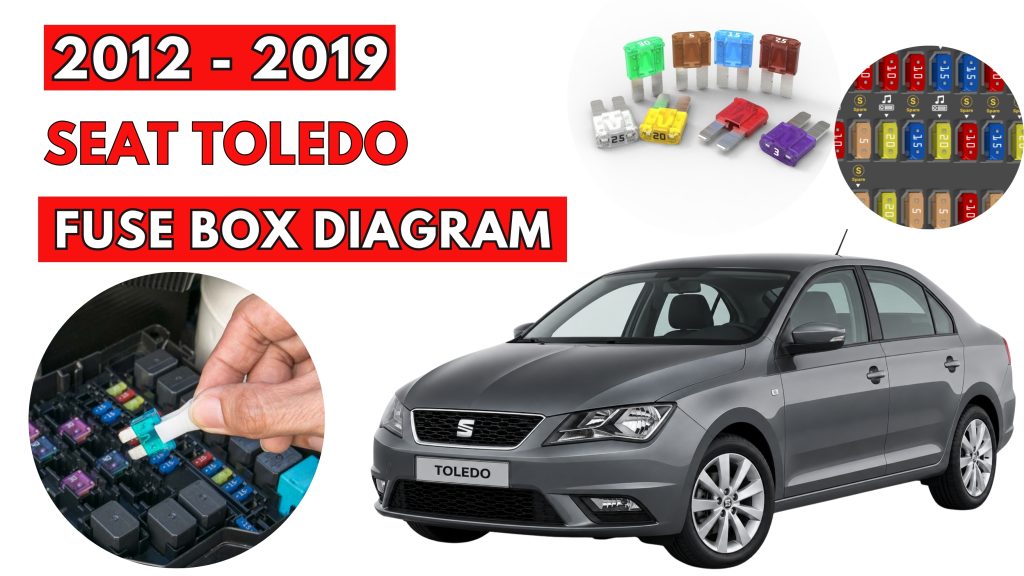 SEAT Toledo (2012 - 2019) Fuse Box Location & Diagrams