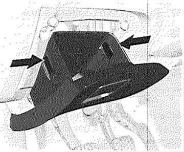 Saab 9-5 (2010 - 2012) Passenger Compartment Fuse Box Location Fig 2