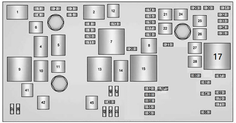 engine compartment Diagram