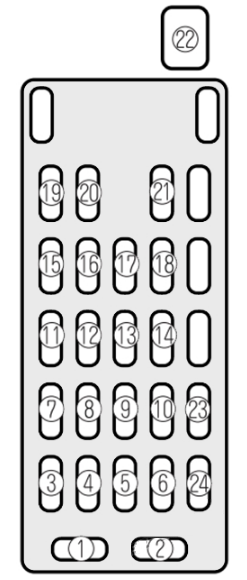 passenger compartment diagram
