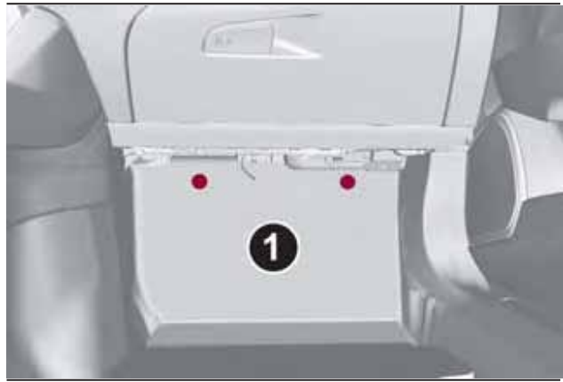 passenger side footboard Location