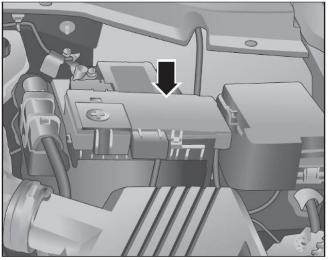 BAIC X55 (2026) Engine Compartment Fuse Box Location Battery Fuses