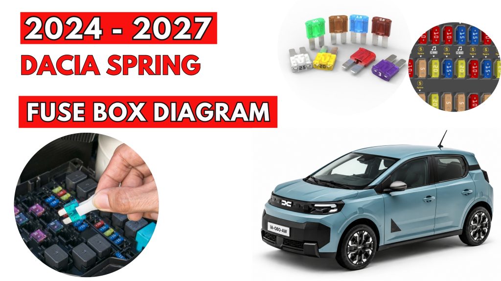Dacia Spring (2024 - 2027) Fuse Box Location & Diagrams