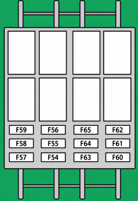 Door pillar fuse box