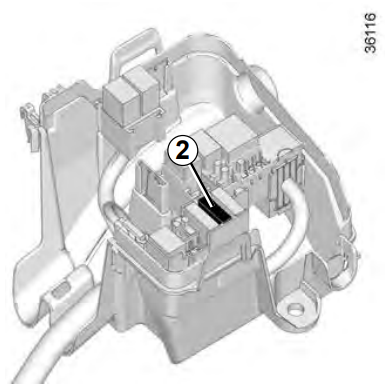 Engine Compartment Fuse Box LPG versions