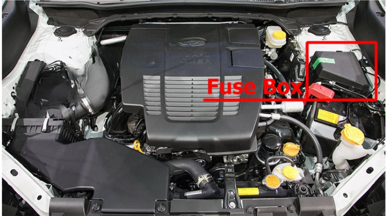 Engine Compartment Fuse Box Location