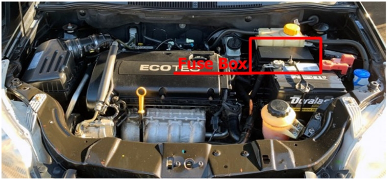 Engine Compartment Fuse Box Location