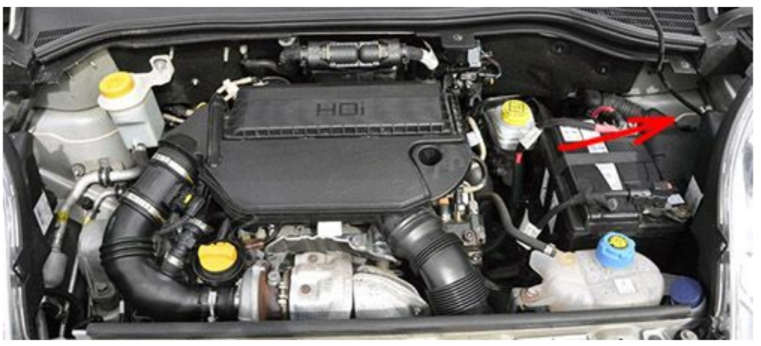 Engine Compartment Fuse Box Location
