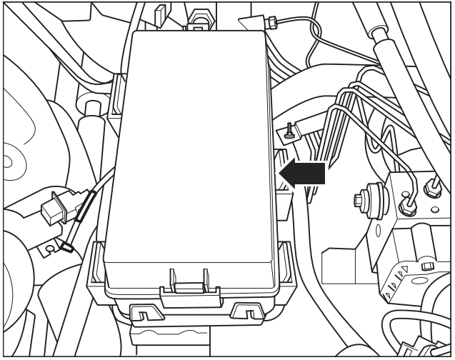 Engine Compartment Fuse Box Location