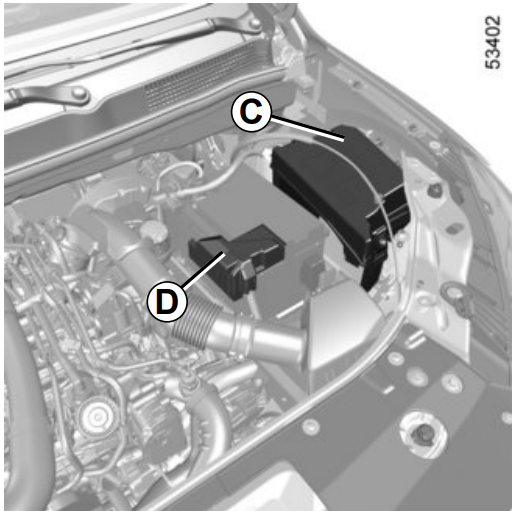 Engine Compartment Fuse Box Location