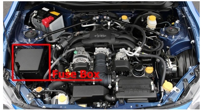 Engine Compartment Fuse Box Location