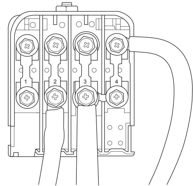 Fuse box layout on battery