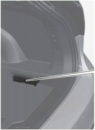Luggage Compartment Fuse Box Location 2018-2021