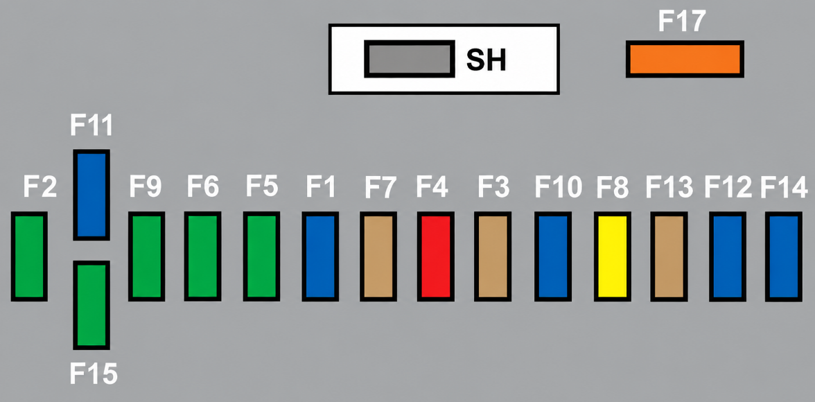 Passenger Compartment Fuse Box Diagrams