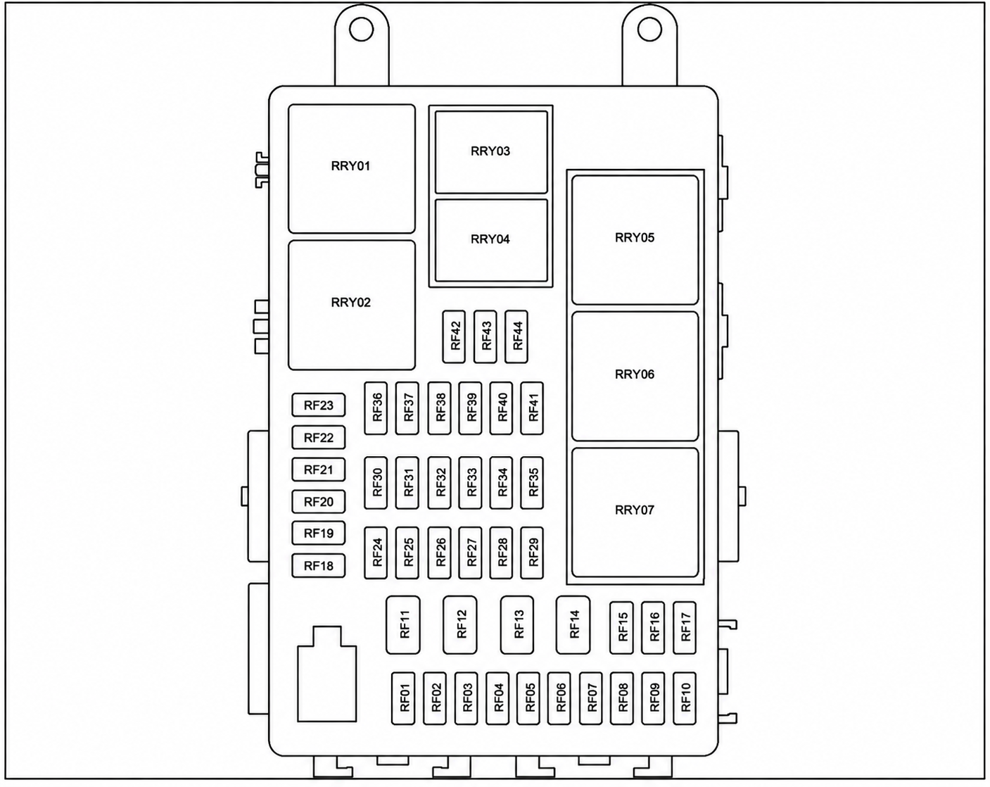 Passenger Compartment Fuse Box Diagrams