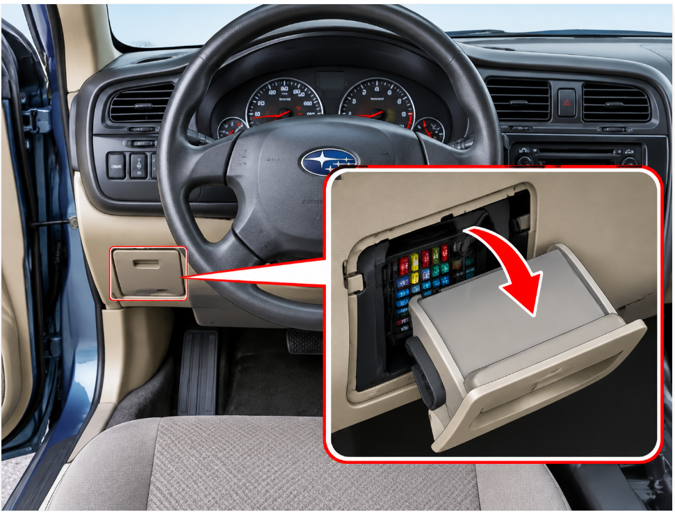 Passenger Compartment Fuse Box Location