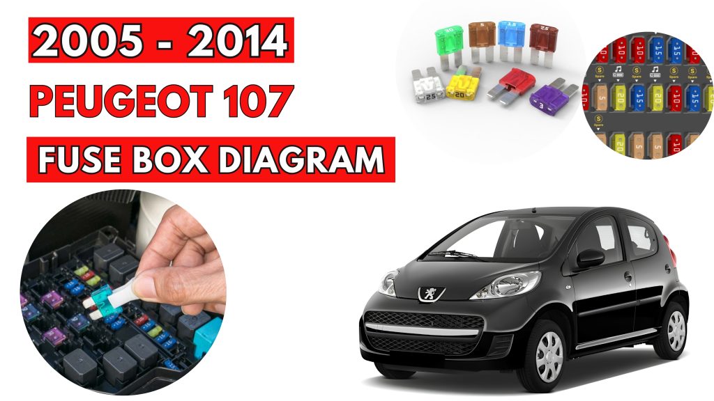 Peugeot 107 2005 2014 Fuse Box Diagrams Location