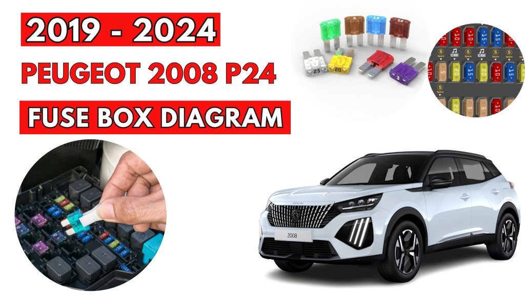 Peugeot 2008 P24 (2019 - 2024) Fuse Box Diagrams & Location