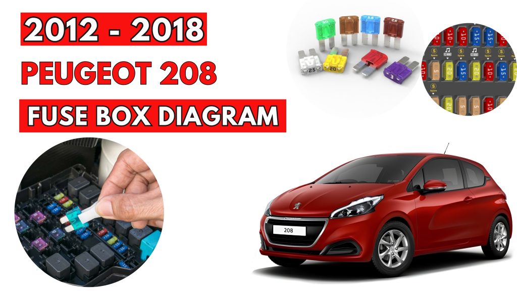 Peugeot 208 (2012 - 2018) Fuse Box Diagrams & Location