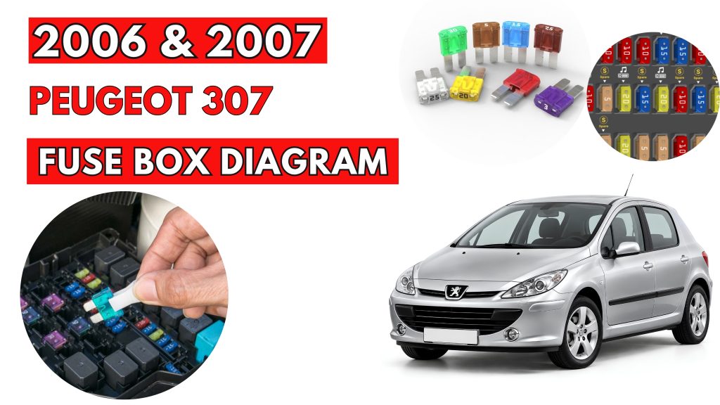 Peugeot 307 (2006 & 2007) Fuse Box Diagrams & Location