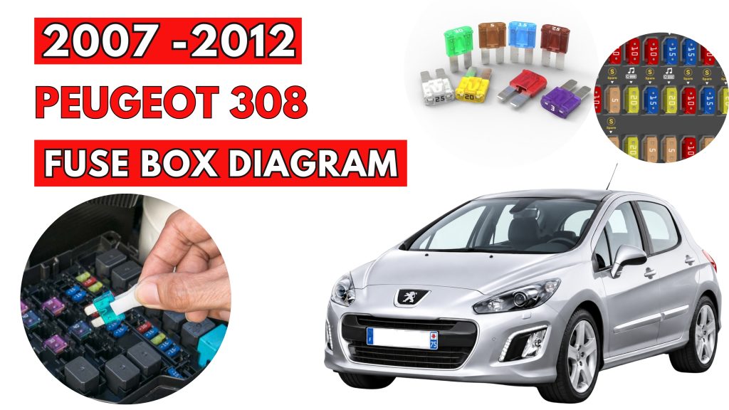 Peugeot 308 (2007 -2012) Fuse Box Location & Diagrams
