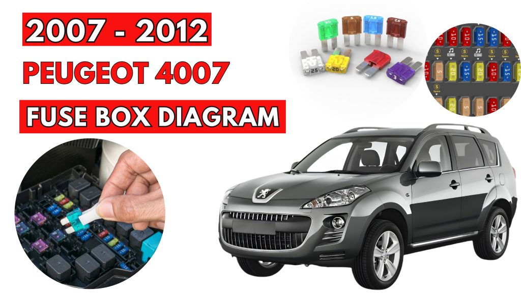 Peugeot 4007 (2007 - 2012) Fuse Box Location & Diagrams