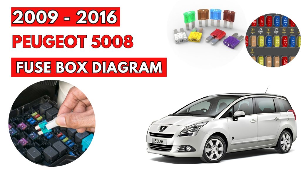 Peugeot 5008 2009 2016 Fuse Box Location Diagrams