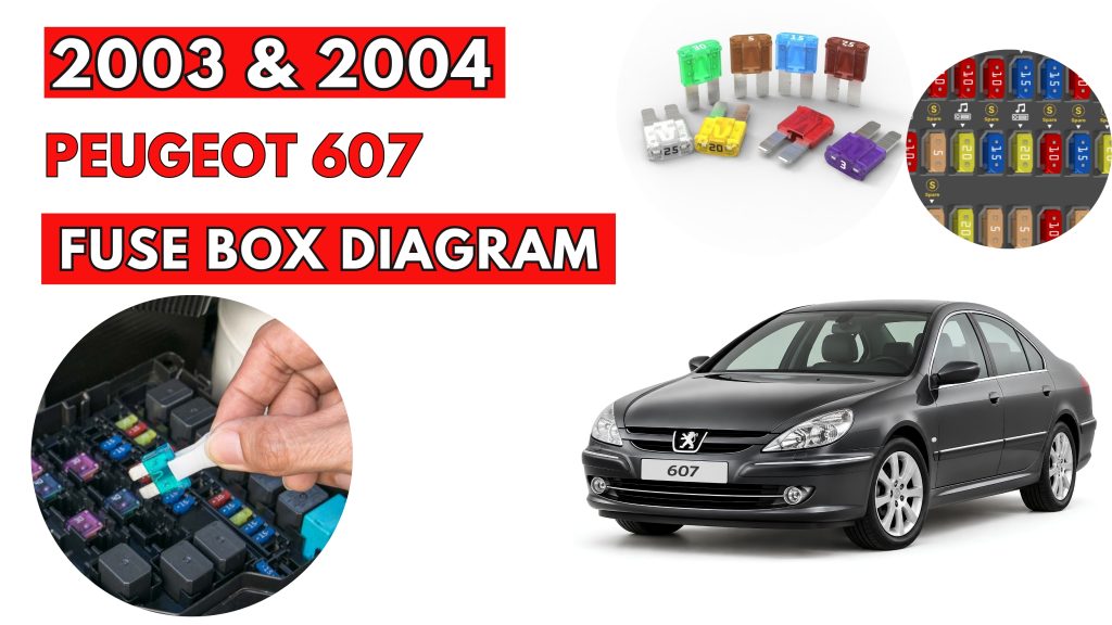 Peugeot 607 2003 2004 Fuse Box Location Diagrams