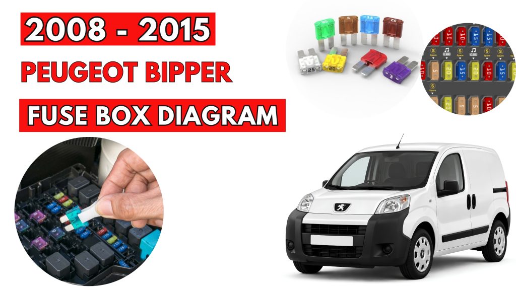 Peugeot Bipper (2008 - 2015) Fuse Box Location & Diagrams