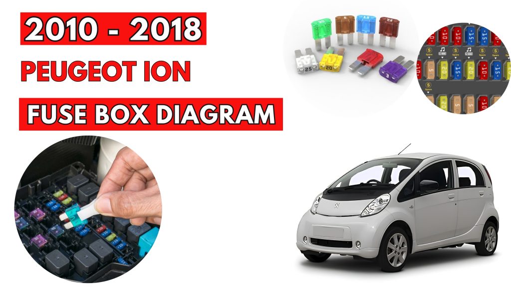 Peugeot iOn 2010 2020 Fuse Box Location Diagrams
