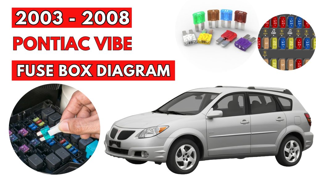 Pontiac Vibe (2003 - 2008) Fuse Box Location & Diagrams