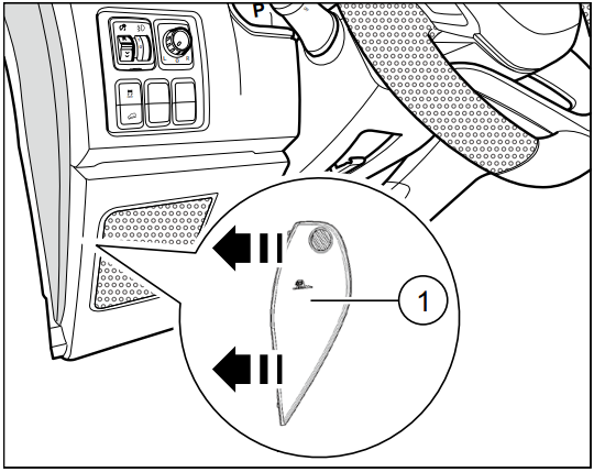 Removing cover for left section