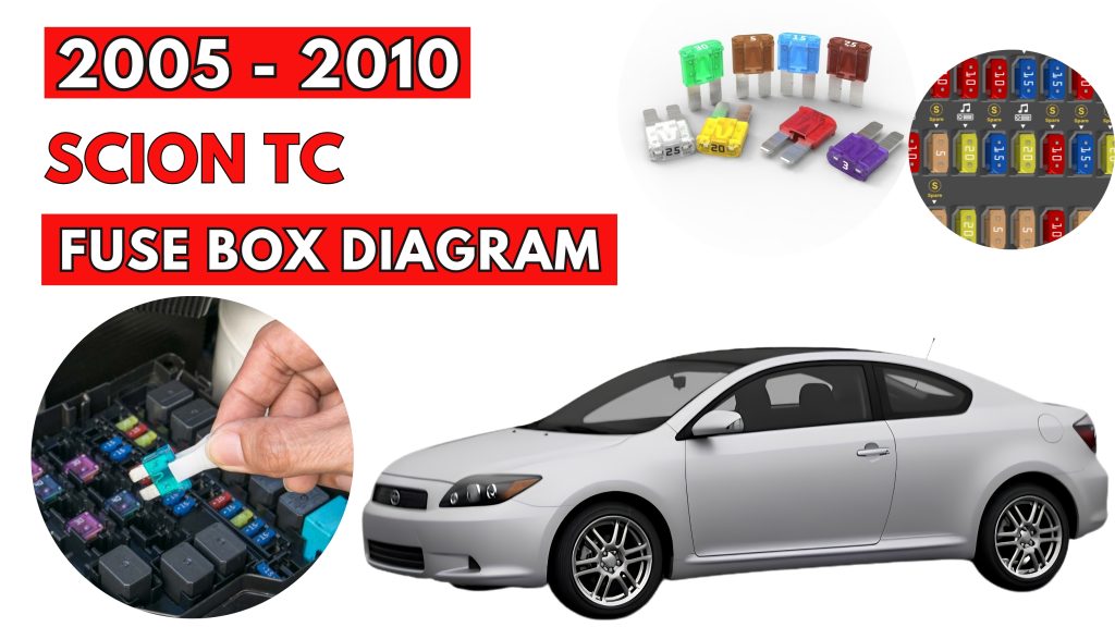Scion tC (2005 - 2010) Fuse Box Location & Diagrams