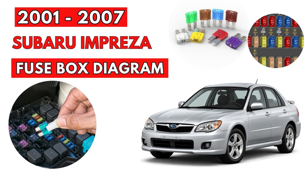 Subaru Impreza 2001 2007 Fuse Box Location Diagrams