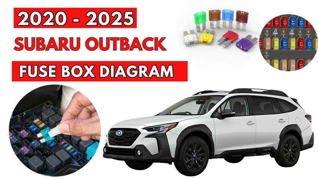 Subaru Outback (2020 - 2025) Fuse Box Location & Diagrams