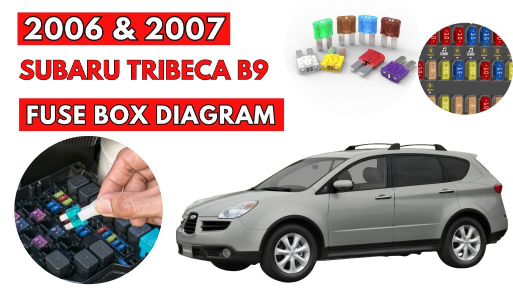 Subaru Tribeca B9 (2006 & 2007) Fuse Box Location & Diagrams Featured