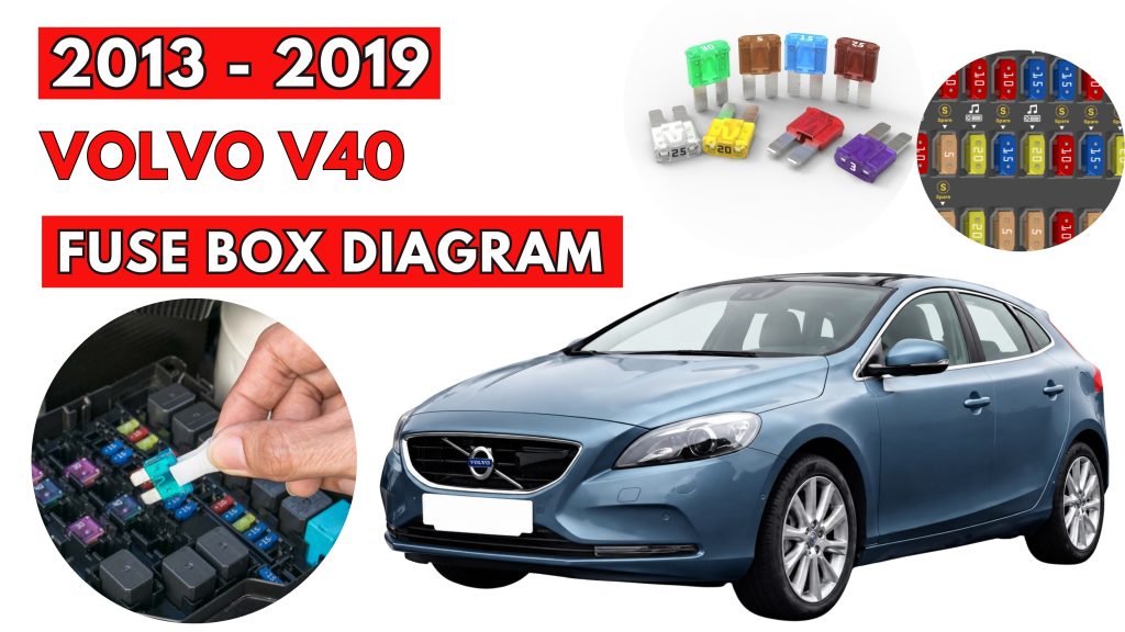 Volvo V40 (2013 - 2019) Fuse Box Location & Diagrams